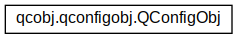Inheritance diagram of qcobj.qconfigobj.QConfigObj